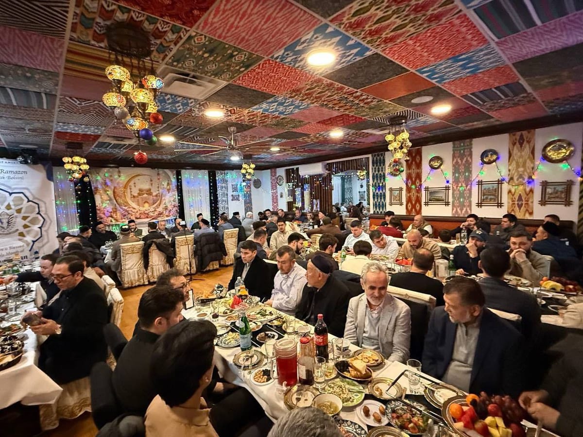 Азиз ватандошлар!Кеча Нью-Жерси штатида ватандошларимиз томонидан катта ифтор...